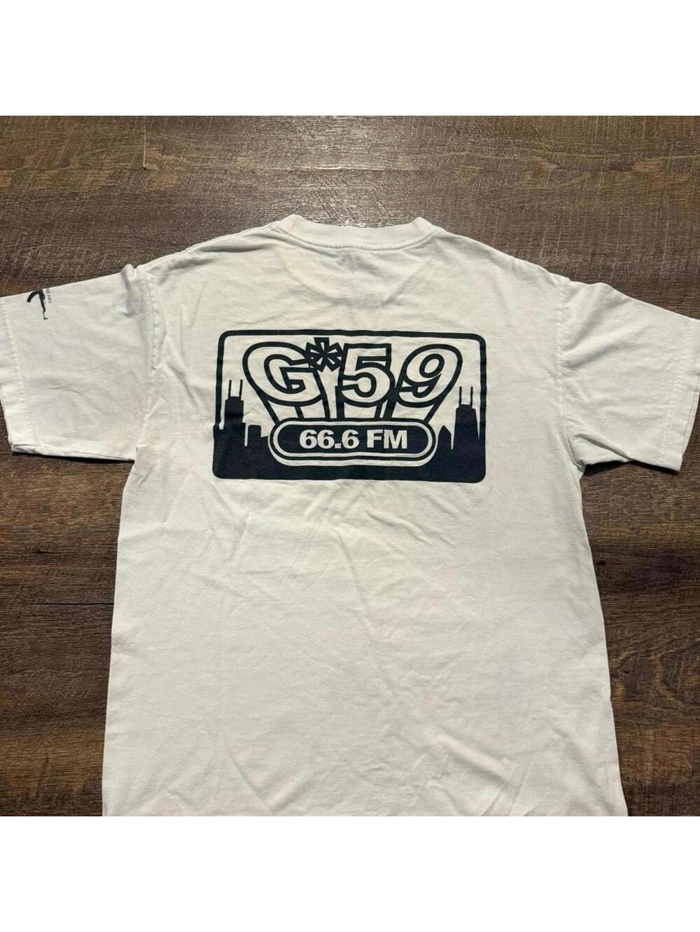 G*59 66.6 FM White Medium T-Shirt G59 x $uicideboy$